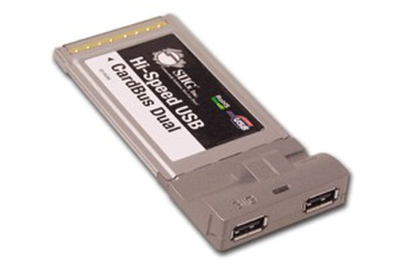 Siig Hi-Speed USB CardBus Dual Schnittstellenkarte/Adapter