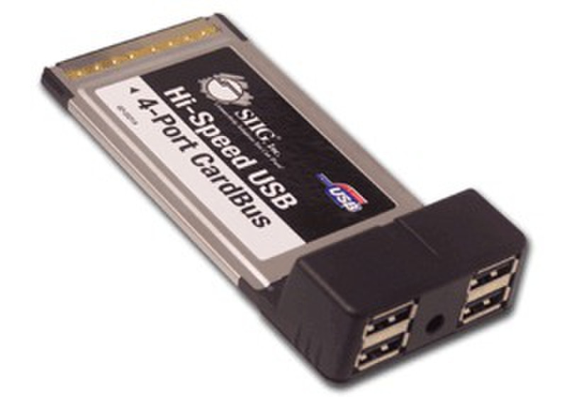 Siig USB 2.0 Cardbus USB 2.0 интерфейсная карта/адаптер