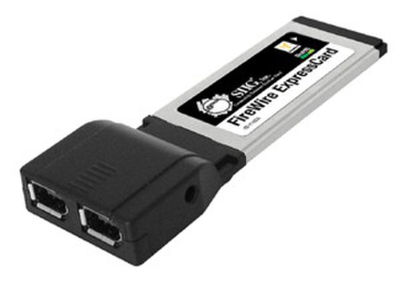 Siig 2-Port FireWire ExpressCard interface cards/adapter