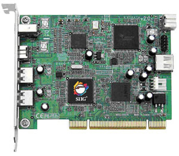 Siig FireWire/USB PCI Card интерфейсная карта/адаптер