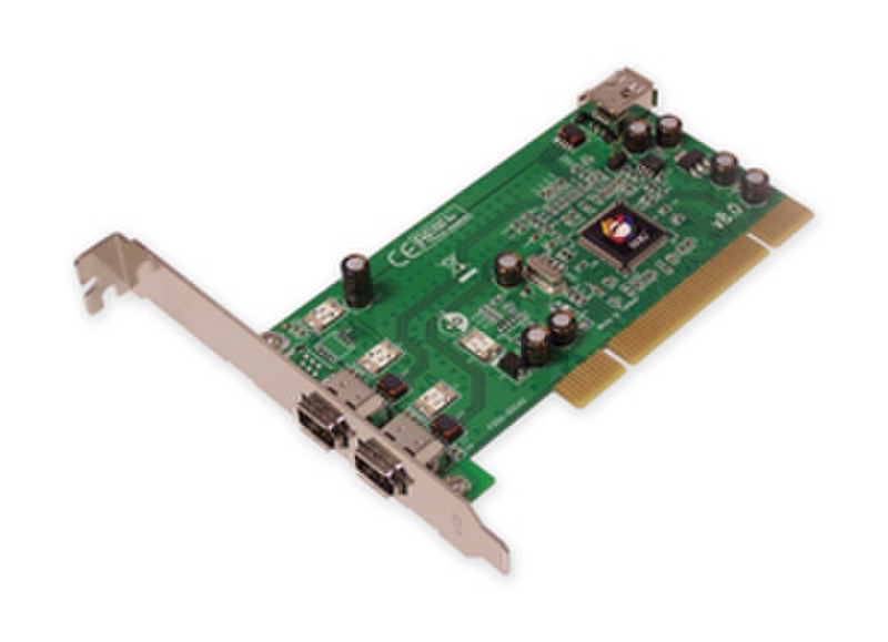 Siig 3-Port FireWire PCI Card интерфейсная карта/адаптер