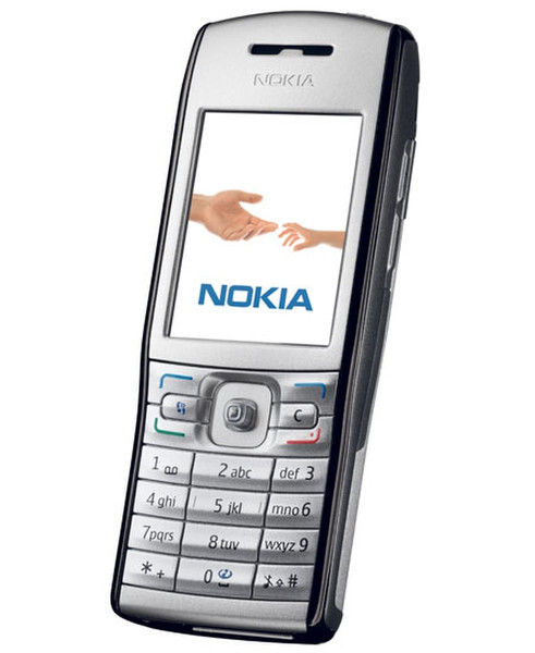 Nokia E50 Черный, Cеребряный смартфон