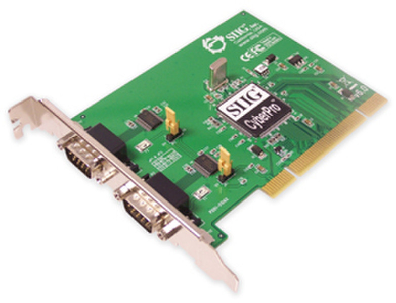 Siig 2-Port Serial PCI Card Schnittstellenkarte/Adapter