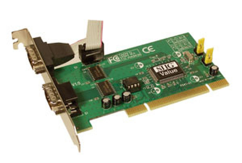 Siig 2-Port Serial 550-Value interface cards/adapter