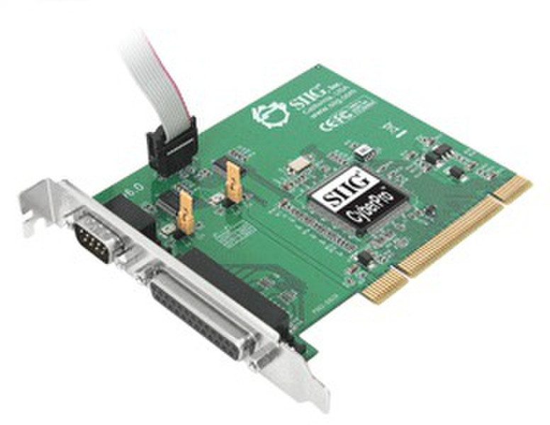 Siig Cyber 2S1P PCI интерфейсная карта/адаптер