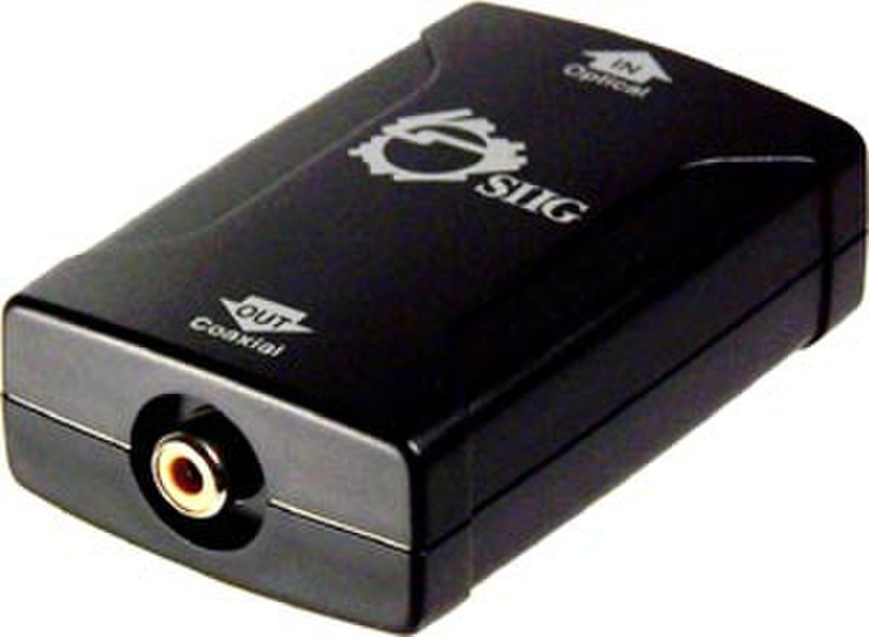 Siig CE-CTC012-S2 Black audio converter