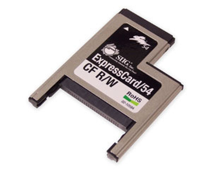 Siig CE-000042-S1 ExpressCard Cеребряный устройство для чтения карт флэш-памяти
