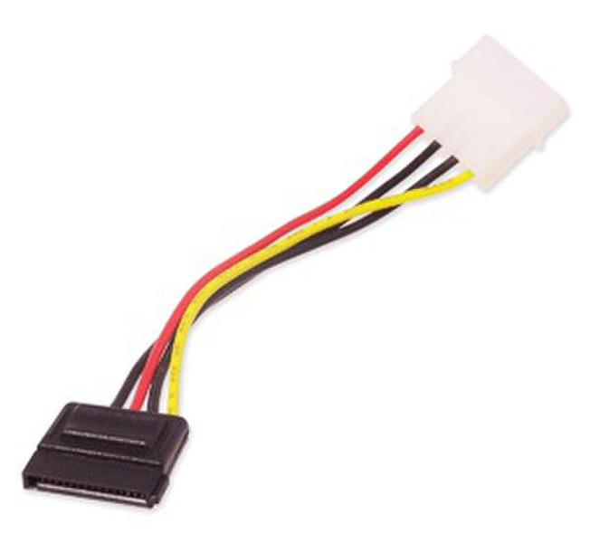 Siig CB-PW0011-S1 4-pin LP F SATA F кабельный разъем/переходник