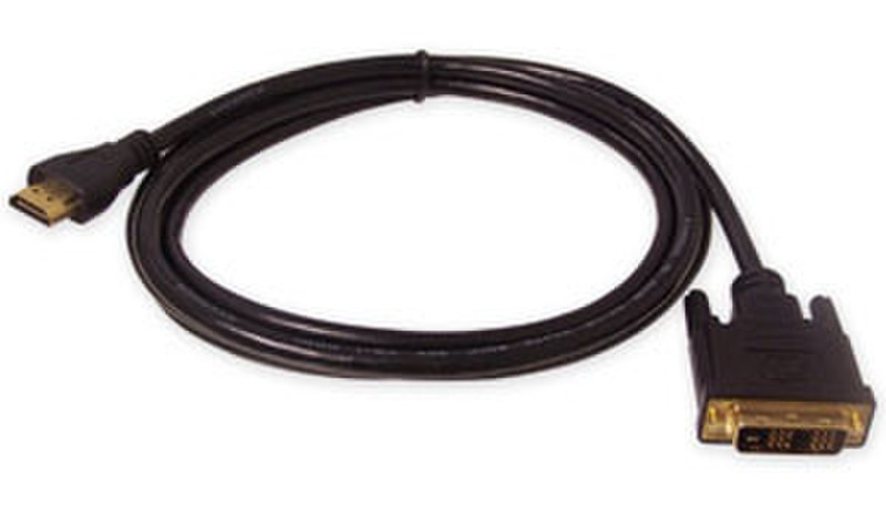 Siig HDMI -> DVI-D Cable-6ft 1.8м HDMI DVI-D Черный