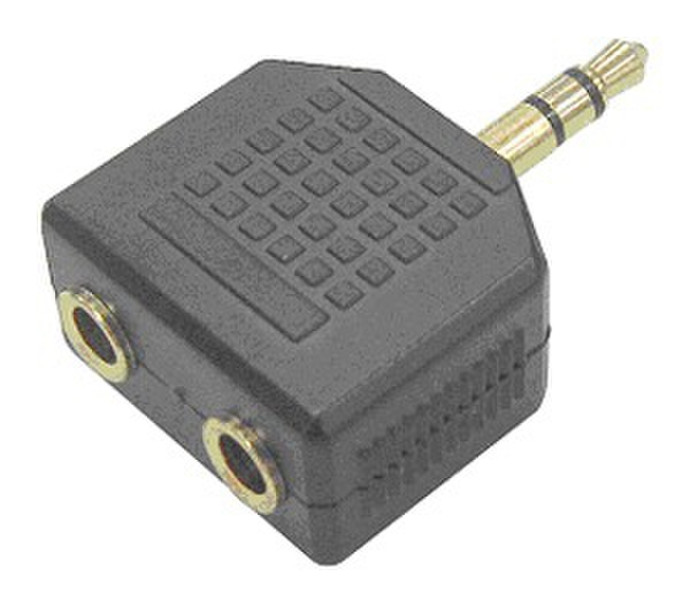 Siig CB-AU0412-S1 Black cable splitter/combiner