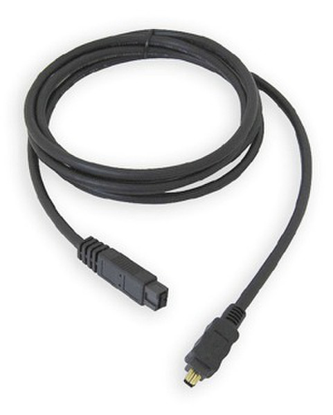 Siig CB-894011-S3 2m Black firewire cable