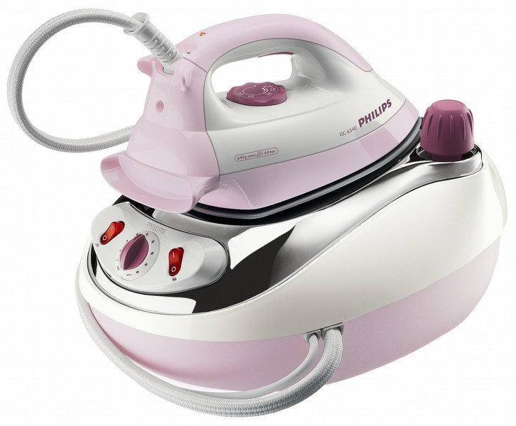 Philips Pressurised ironing system GC6340/02 800Вт 1л Розовый