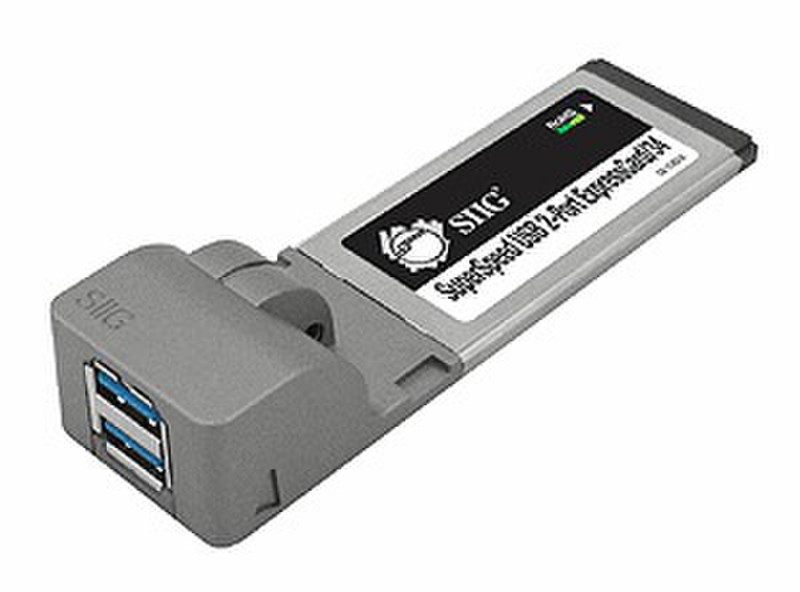 Siig USB 3.0 Express Card interface cards/adapter