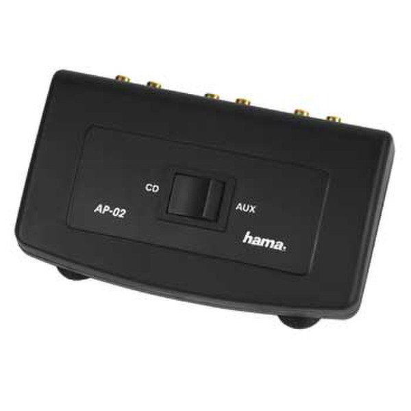 Hama Audio Switching Console AP-02 Black AV receiver