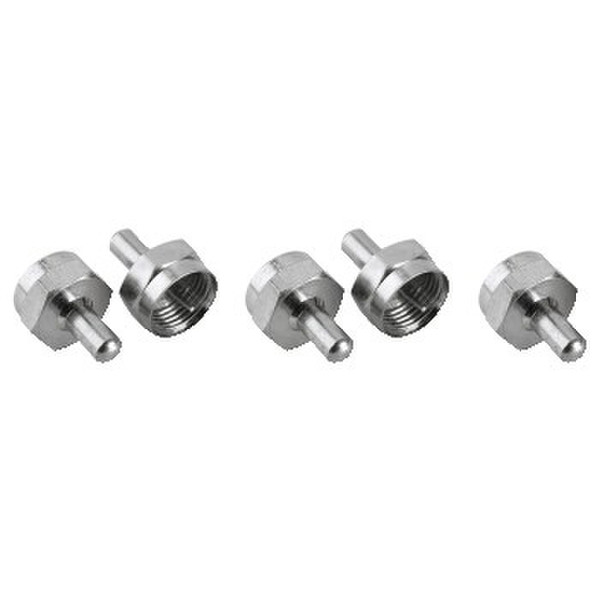 Hama 75 Ohms Resistor, 5 pcs Stainless steel wire connector
