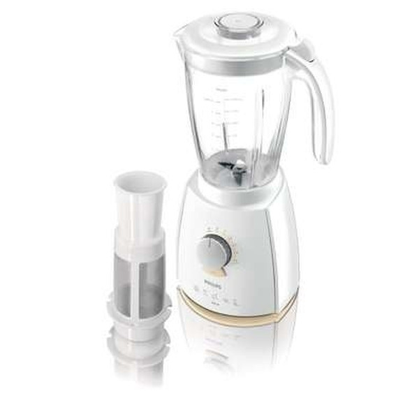 Philips Blender 600 W, 2 l Стационарный 2л Белый блендер