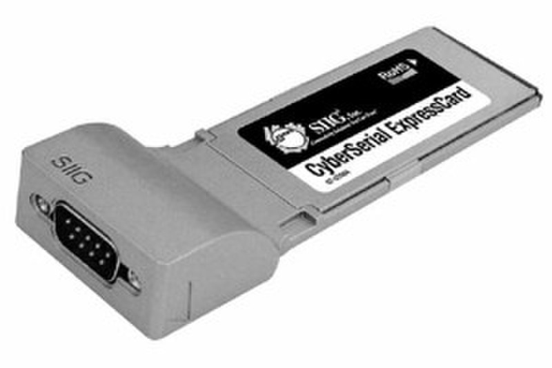 Siig CyberSerial ExpressCard Schnittstellenkarte/Adapter