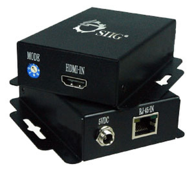Siig CE-H20F11-S1 HDMI, RJ-45 HDMI, RJ-45 Черный кабельный разъем/переходник