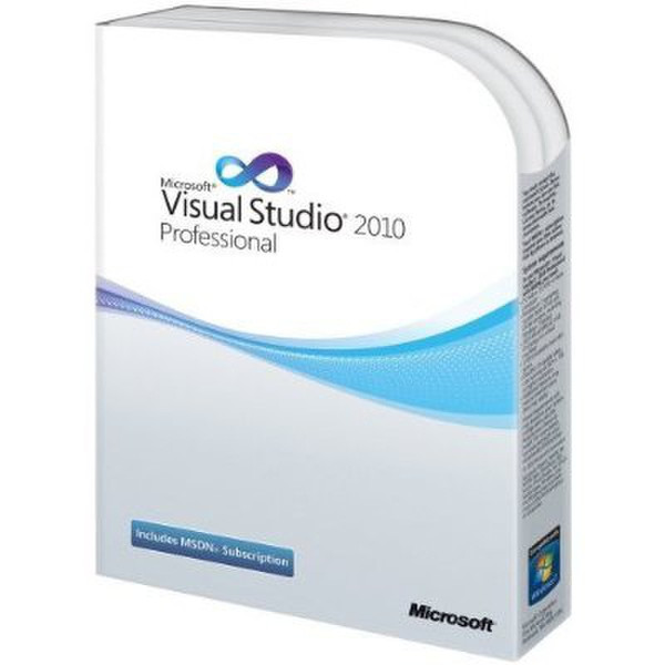 Microsoft Visual Studio 2010 Professional, OLP-NL