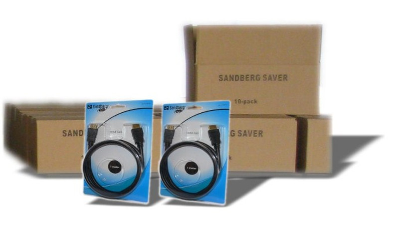 Sandberg DVI-DVI 1m SAVER 10pack DVI cable