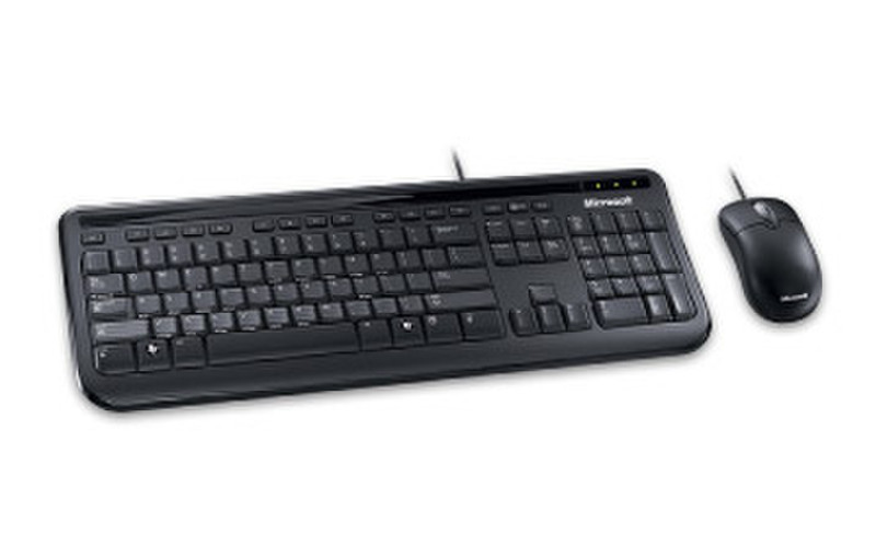 Microsoft Wired Desktop 400 USB Schwarz Tastatur