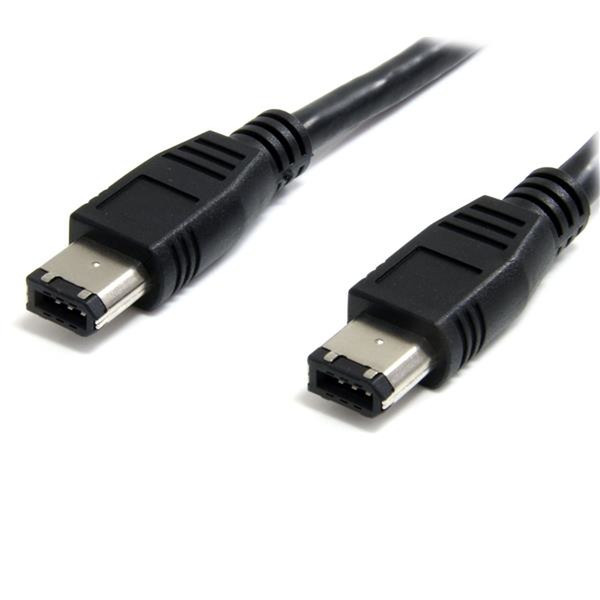 StarTech.com 1 ft IEEE-1394 Firewire Cable 6-6 M/M firewire cable