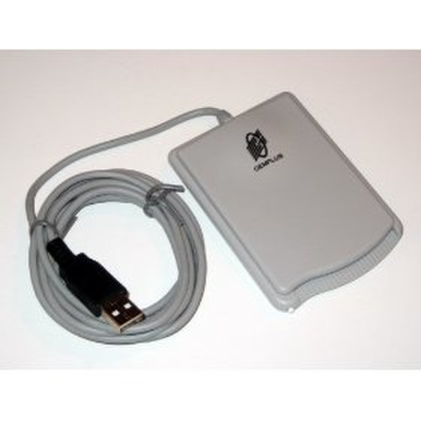 Hypertec HWP108841HY USB 2.0 Grau Smart-Card-Lesegerät