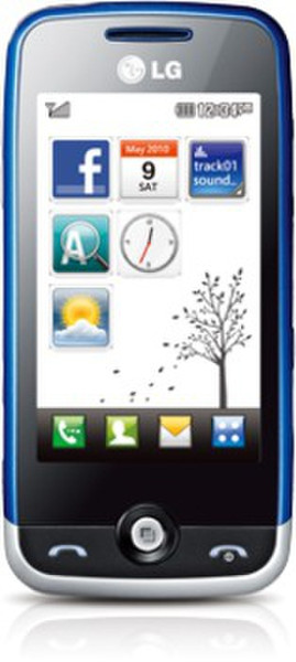 LG GS290 Одна SIM-карта Черный смартфон