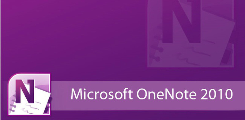 Microsoft OneNote 2010, 1u, EDU, ENG