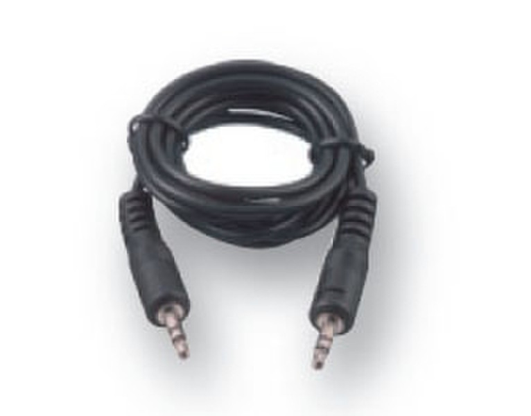 Belkin Jack stereo cable 3.5mm M/3.5mm M 1.5M 1.5m Black audio cable