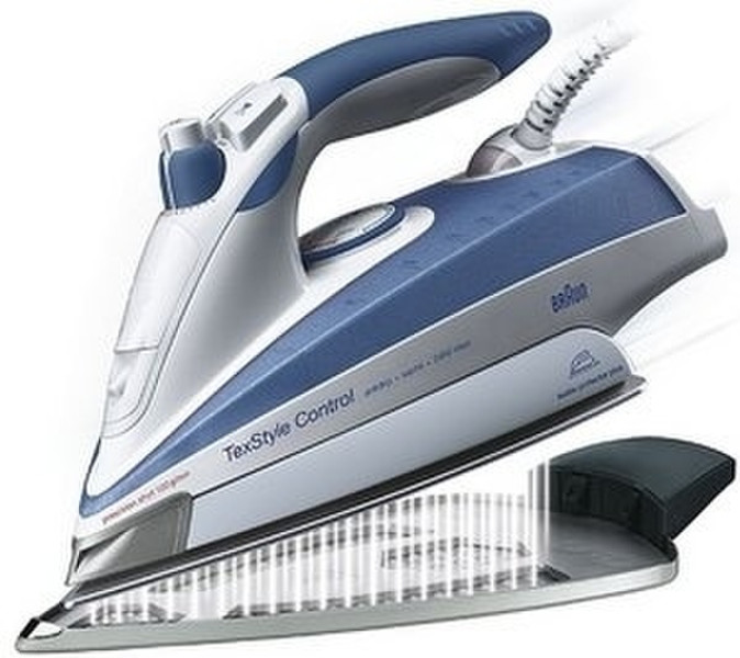 Braun TexStyle Control SI 18890 Steam iron Синий