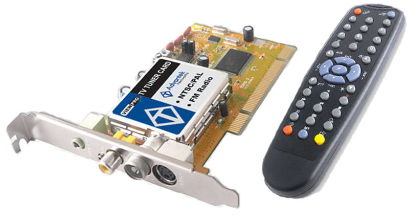 Advantek Networks ATV-TUNER-FM2 Внутренний Аналоговый PCI компьютерный ТВ-тюнер