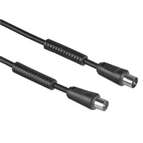 Hama 00029345 3m Black coaxial cable