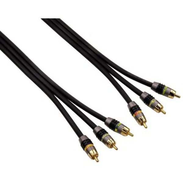 Monster Cable 00120027 1м RCA RCA Черный компонентный (YPbPr) видео кабель