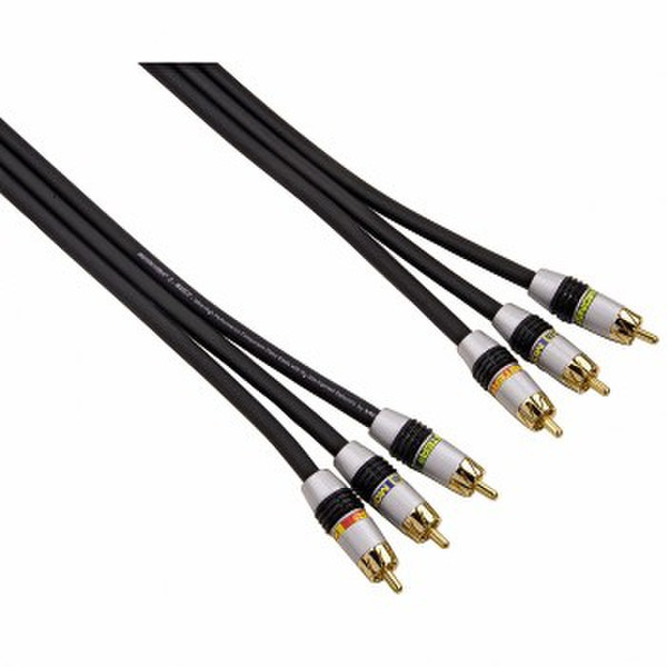 Monster Cable 00120033 2м RCA RCA Черный компонентный (YPbPr) видео кабель