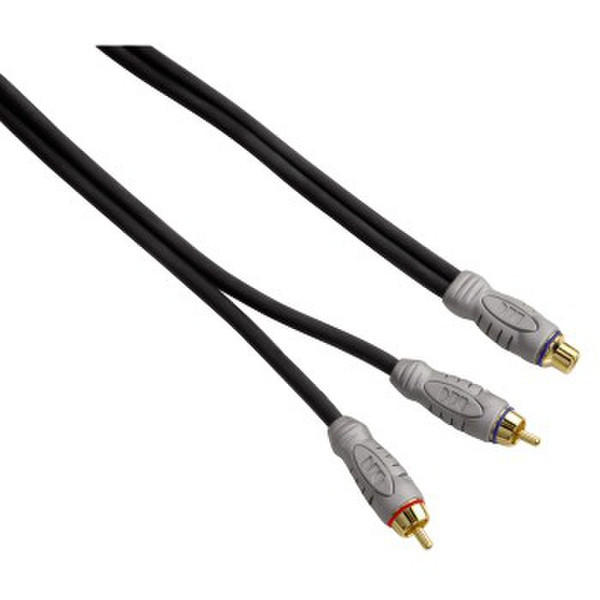 Monster Cable 00120225 RCA 2 x RCA Черный аудио кабель