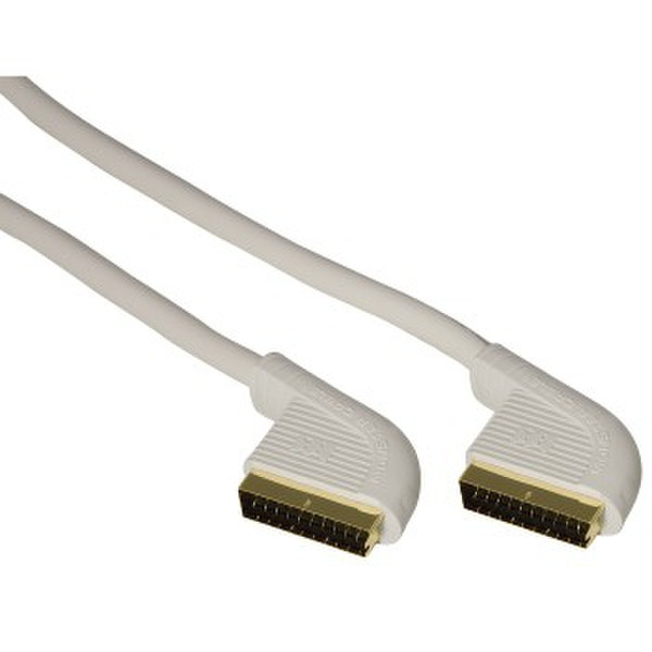Monster Cable 00120276 1m SCART (21-pin) SCART (21-pin) White SCART cable