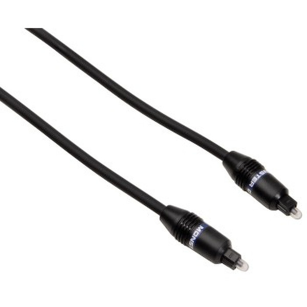 Monster Cable 00120070 4m Toslink Toslink Black fiber optic cable