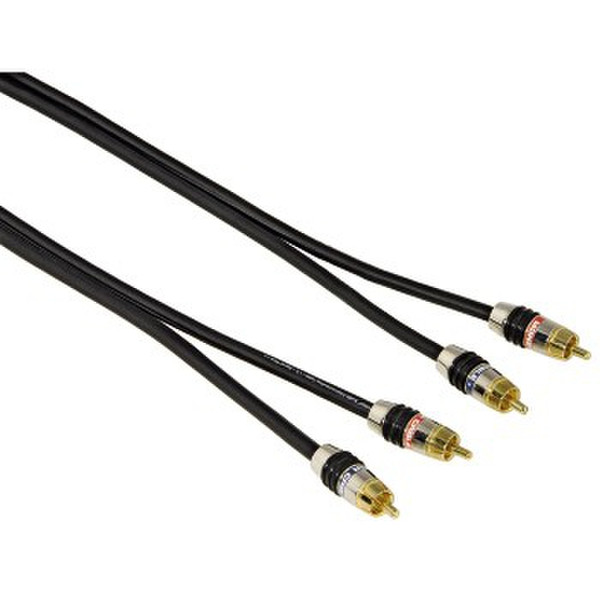 Monster Cable 00120051 4m RCA RCA Schwarz Audio-Kabel