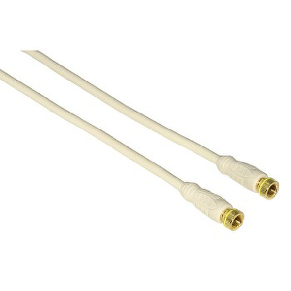 Monster Cable 00120271 4m F F White coaxial cable