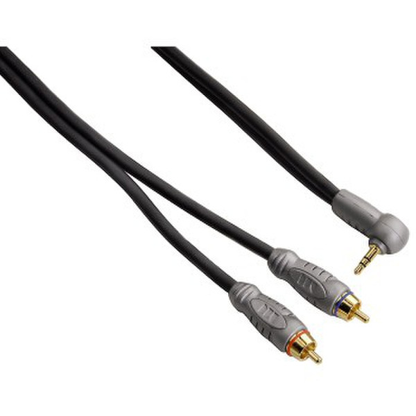 Monster Cable 00120206 2m RCA RCA Black audio cable