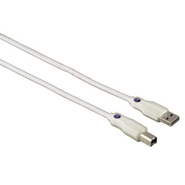 Monster Cable 00120703 3.66м USB A USB B Белый кабель USB