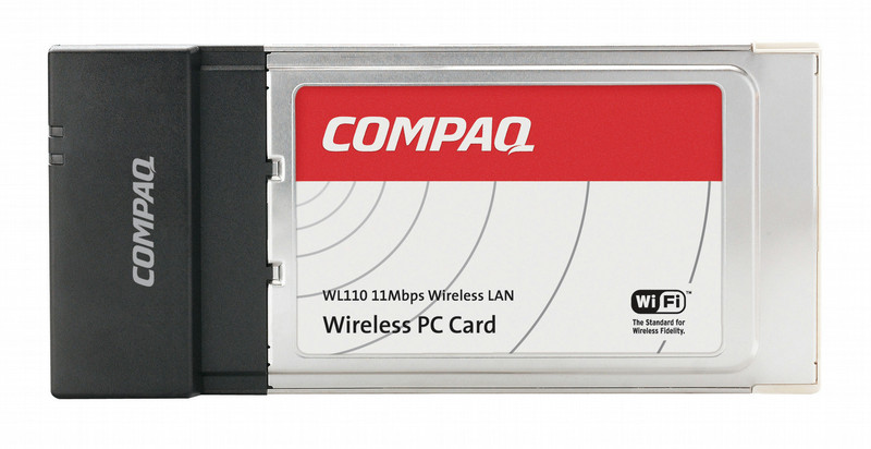 HP Compaq 11 Mbps Wireless LAN PC Intl networking card