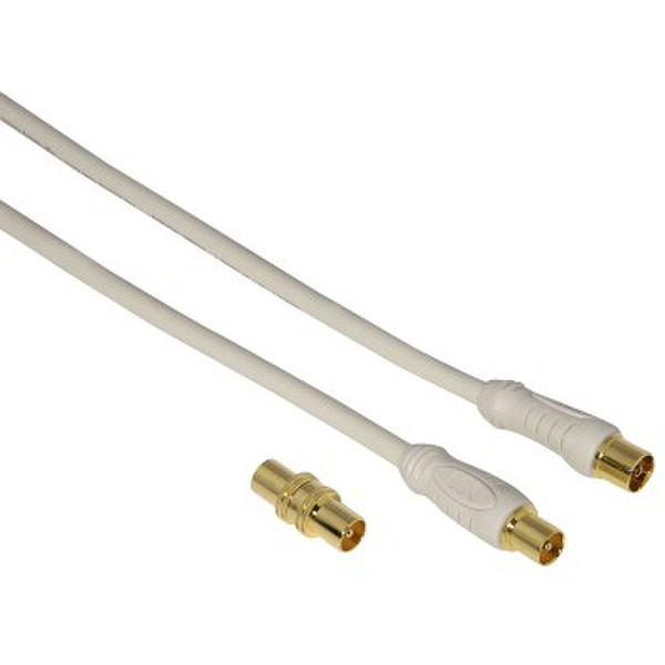 Monster Cable 00120268 2м Коаксиальный Коаксиальный Белый коаксиальный кабель