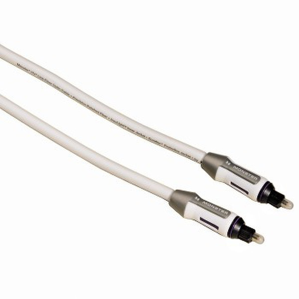 Monster Cable 00120322 2м Белый оптиковолоконный кабель
