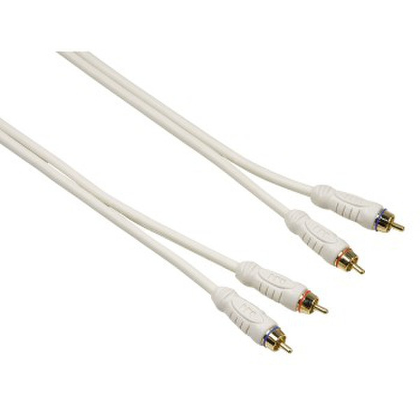 Monster Cable 00120261 2m RCA RCA White audio cable