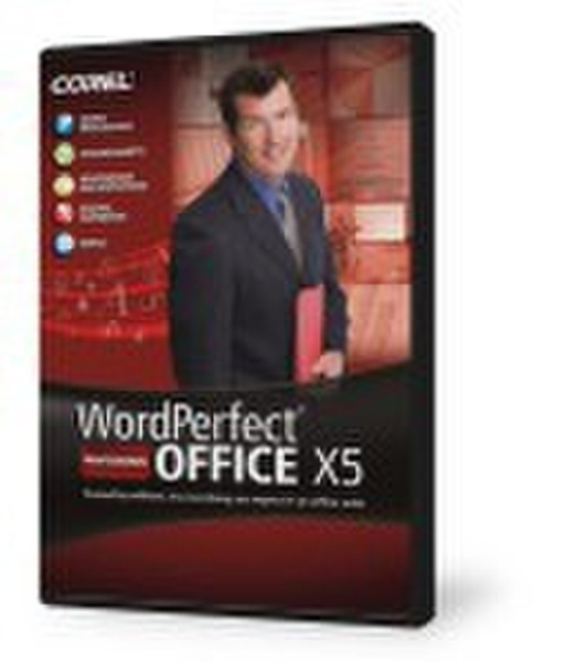Corel LCWPPROX5MLE word processor