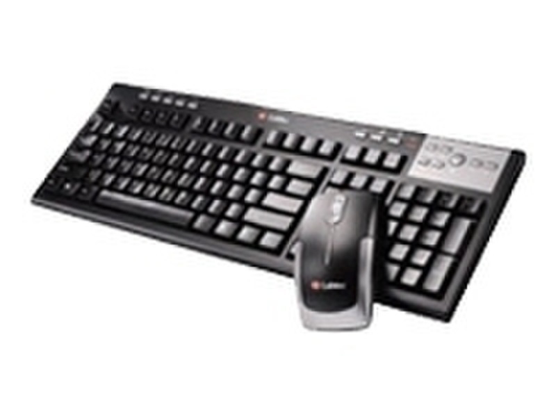 Labtec 967526-0101 RF Wireless QWERTY Black keyboard