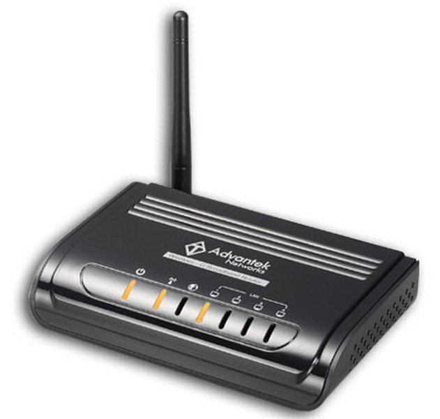 Advantek Networks AWR-654GR Black wireless router