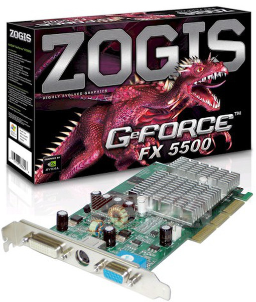 Zogis GeForce FX 5500 GeForce FX 5500 GDDR